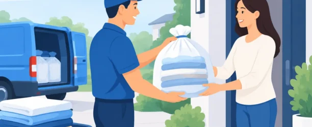 Wash and Fold Laundry Service Pickup and Delivery