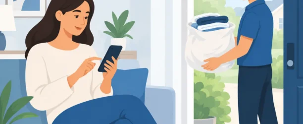 How to Schedule Laundry Pickup Without the Errand